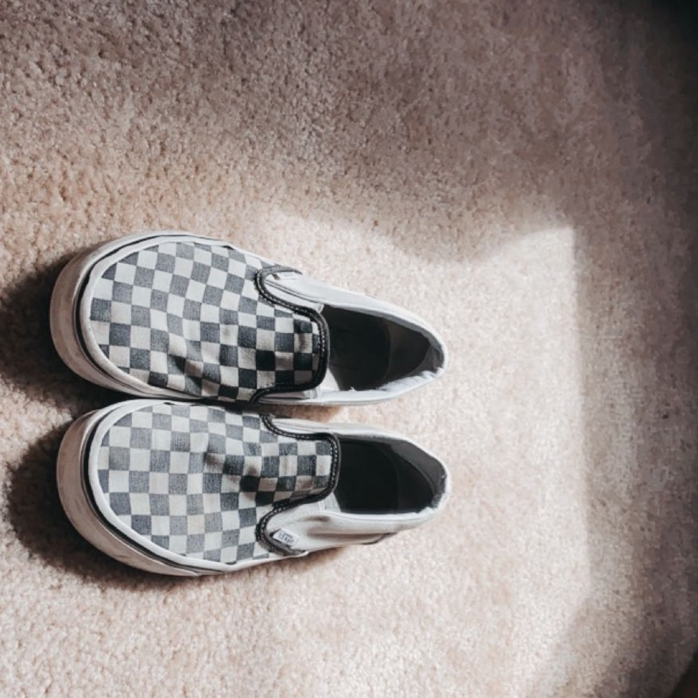 Checkered vans